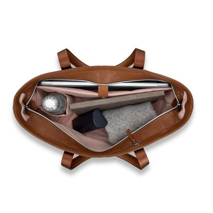 Mobile Solution 2 Leather Tote