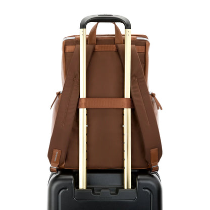 Mobile Solution 2 Leather Deluxe Backpack