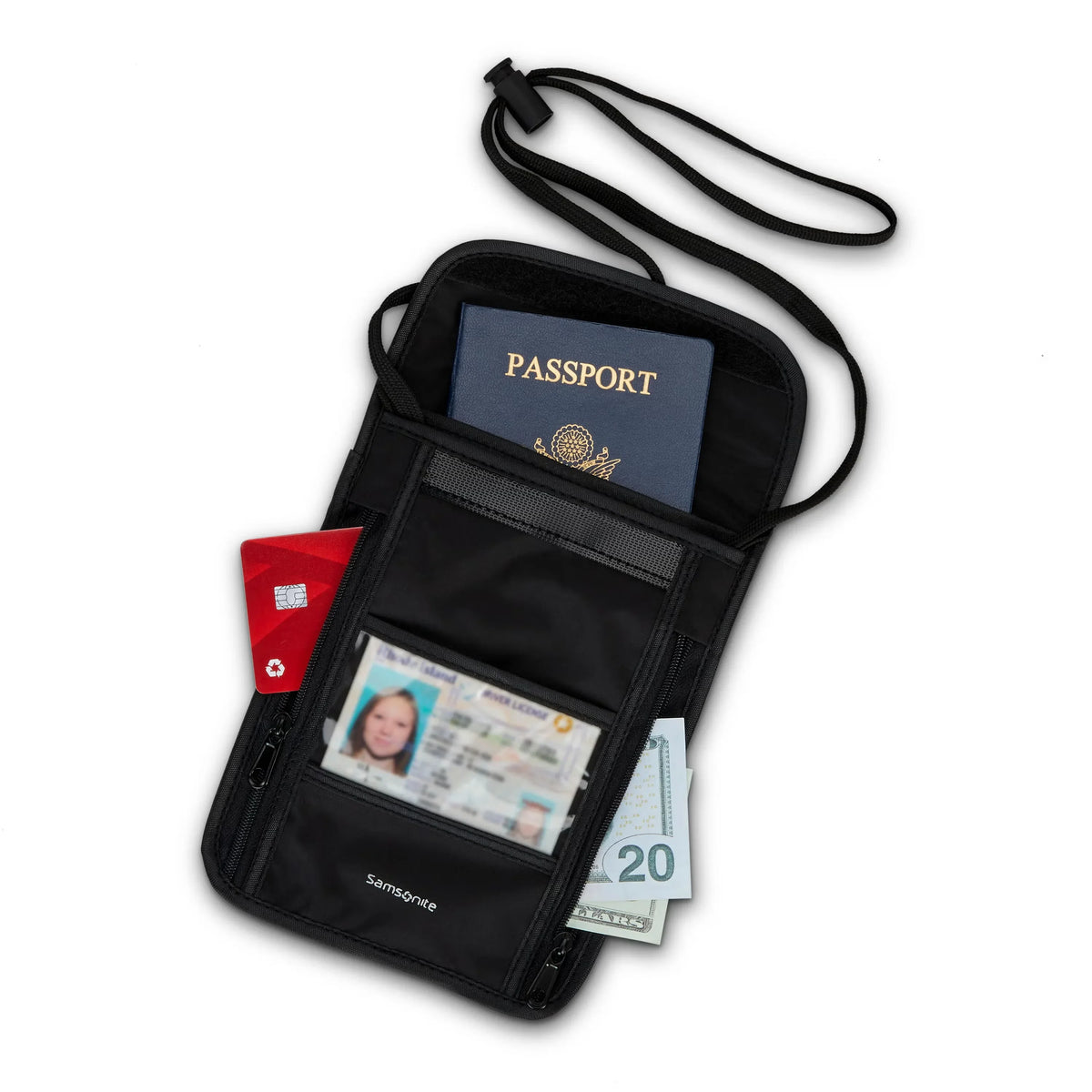 RFID Neck Pouch